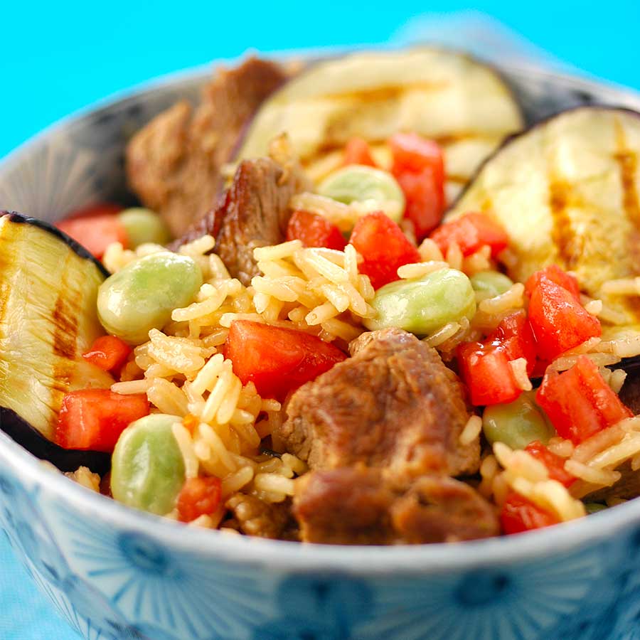 Pilaf à l’agneau